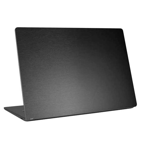 Specialty Vinyl Black Brushed Steel Texture Universal Laptop 16.6in (13.4 x 9.7in) Skin